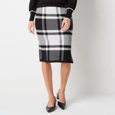 Liz Claiborne Womens Mid Rise Pencil Skirt Product Image