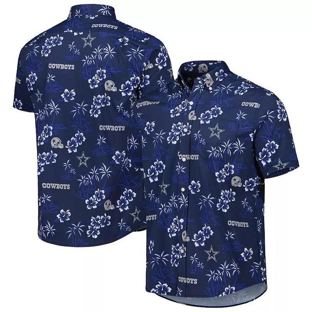 Mens Reyn Spooner Dallas Cowboys Kekai Button-Up Shirt Blue Product Image