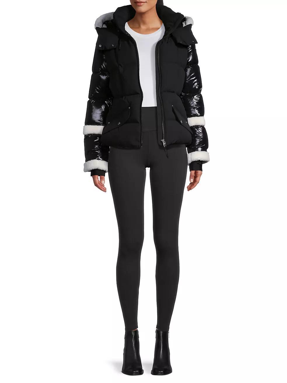 Audrey Belted Down Puffer Jacket Product Image