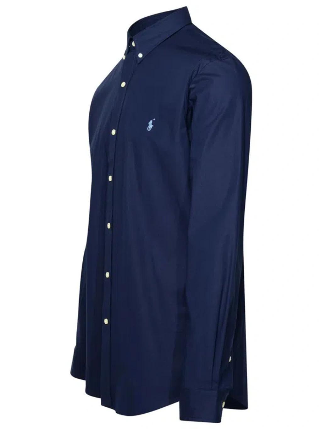 Buttoned Long In Blue Product Image