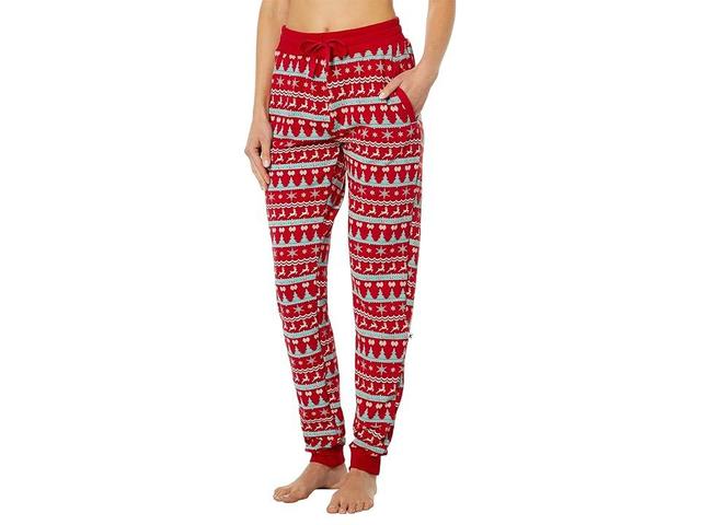 Kickee Pants Fleece Joggers (Nordic Print) Women's Casual Pants Product Image