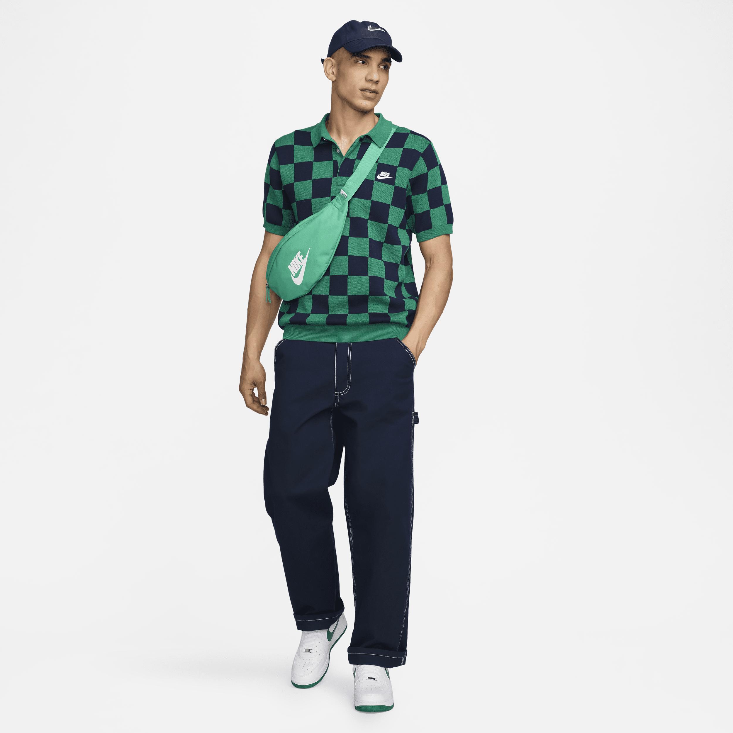 Mens Nike Sportswear Club Checkers Polo Product Image