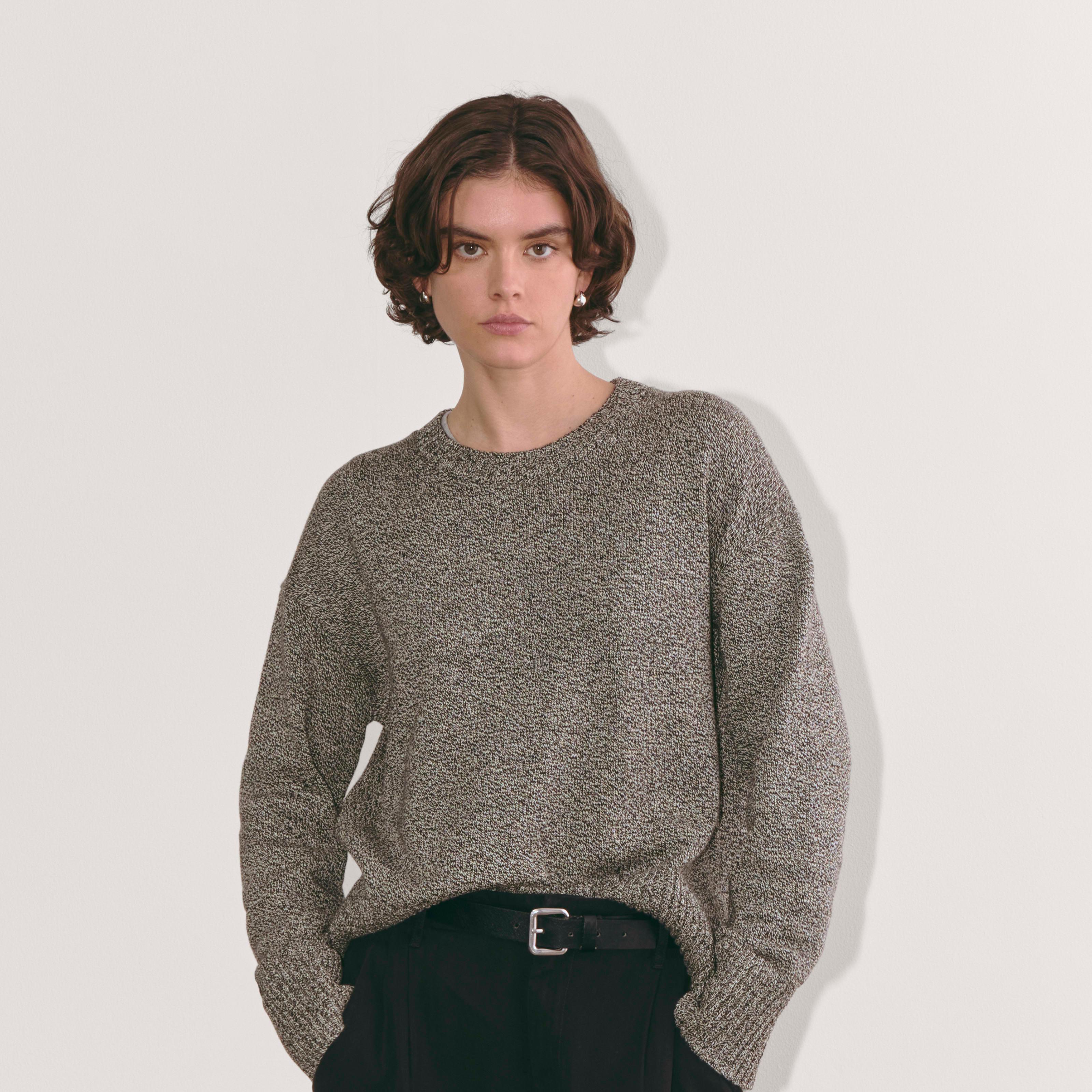 The Boxy Sweater in Everyday Cotton Product Image