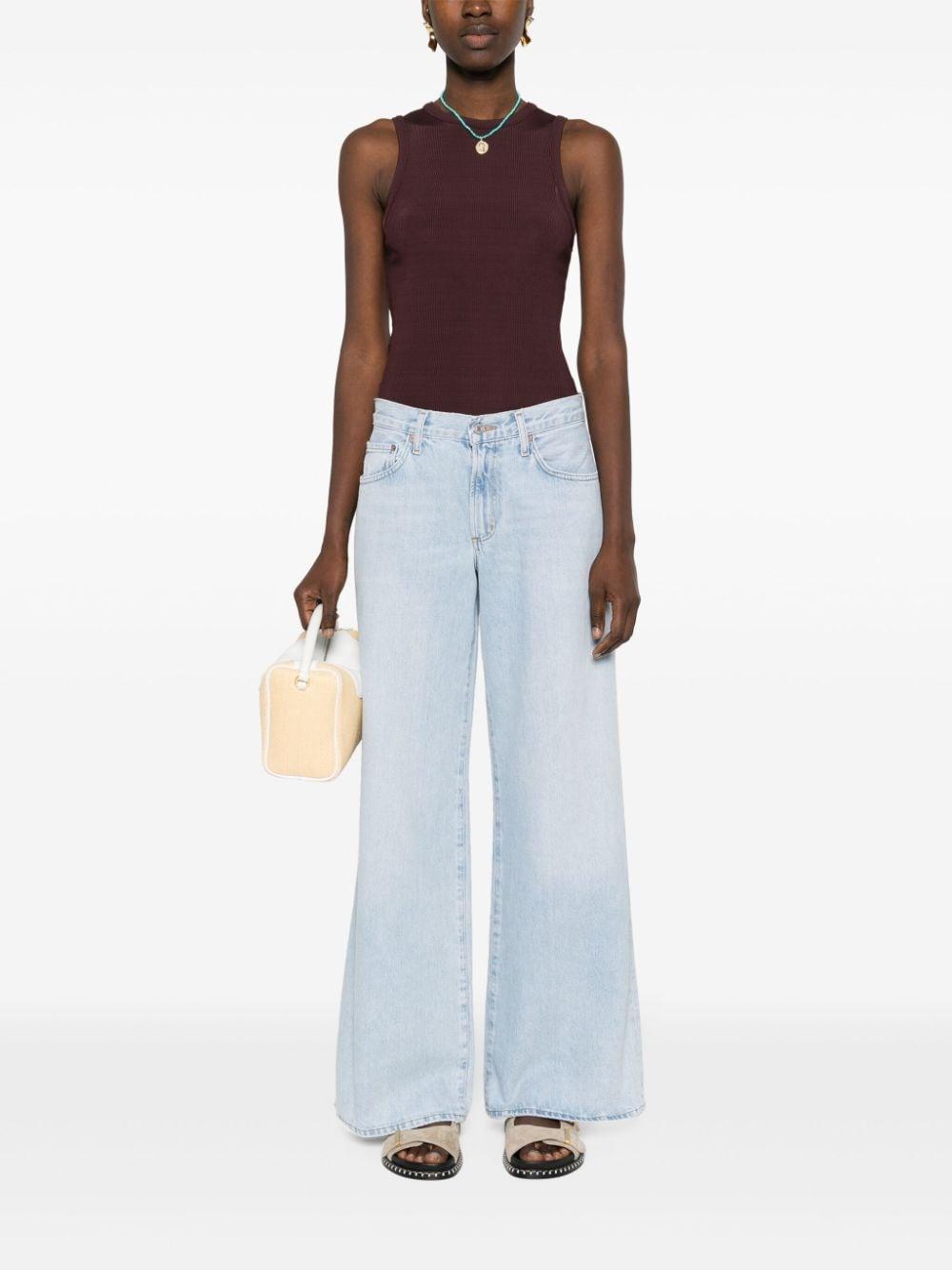 AGOLDE Clara Wide-leg Jeans In Enctr Encounter Product Image