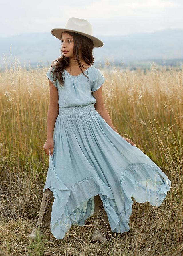 Briley Dress in Sky Blue Product Image