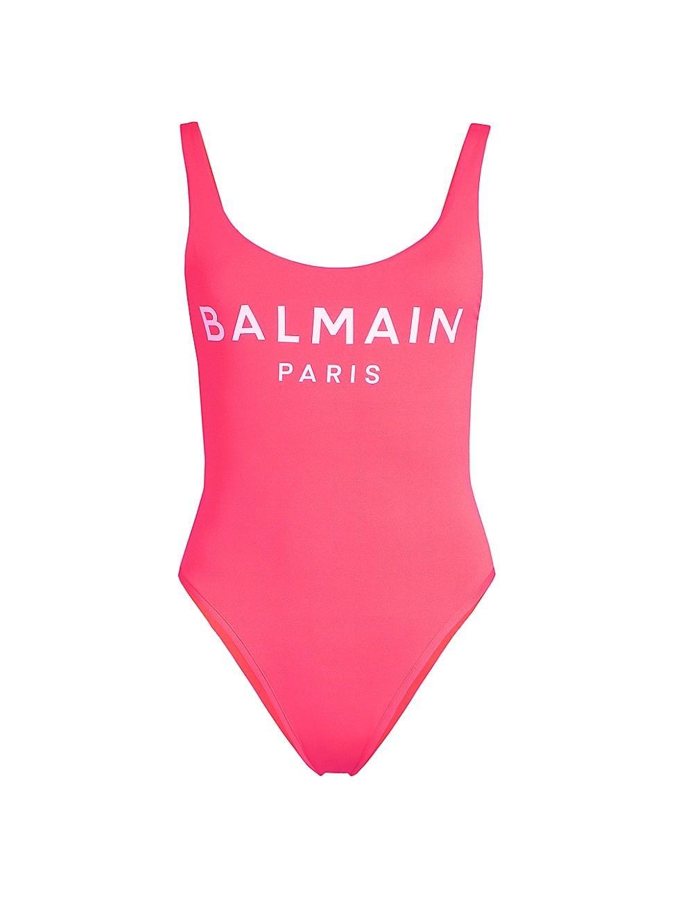 Womens Logo One-Piece Swimsuit Product Image