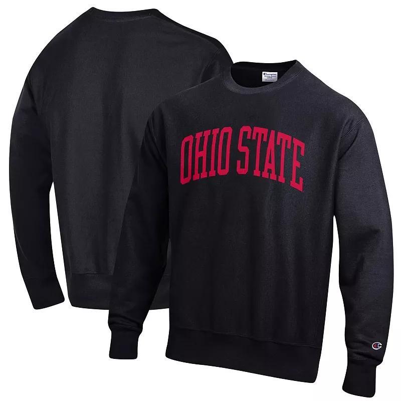 Mens Champion Ohio State Buckeyes Arch Reverse Weave Pullover Sweatshirt Product Image