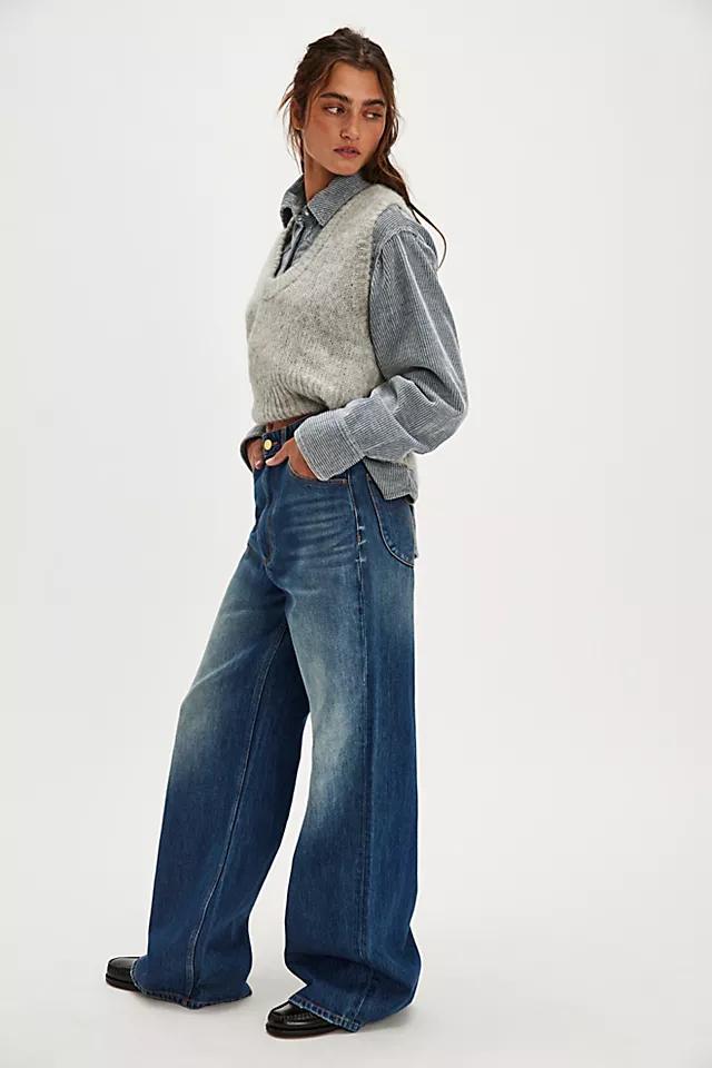 Rolla's Studio Flare Scoop Pocket Jeans Product Image