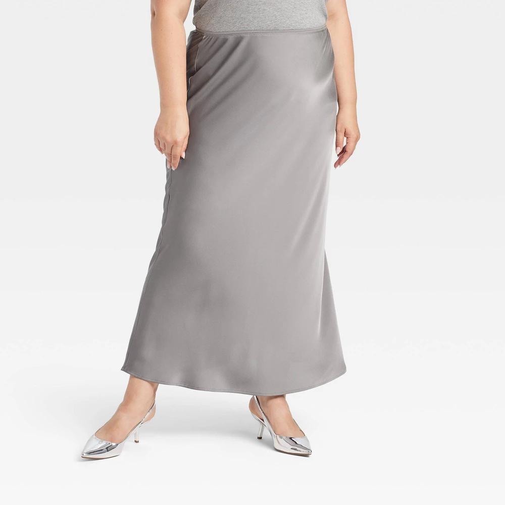 Womens Maxi Slip Skirt - A New Day XXL Product Image