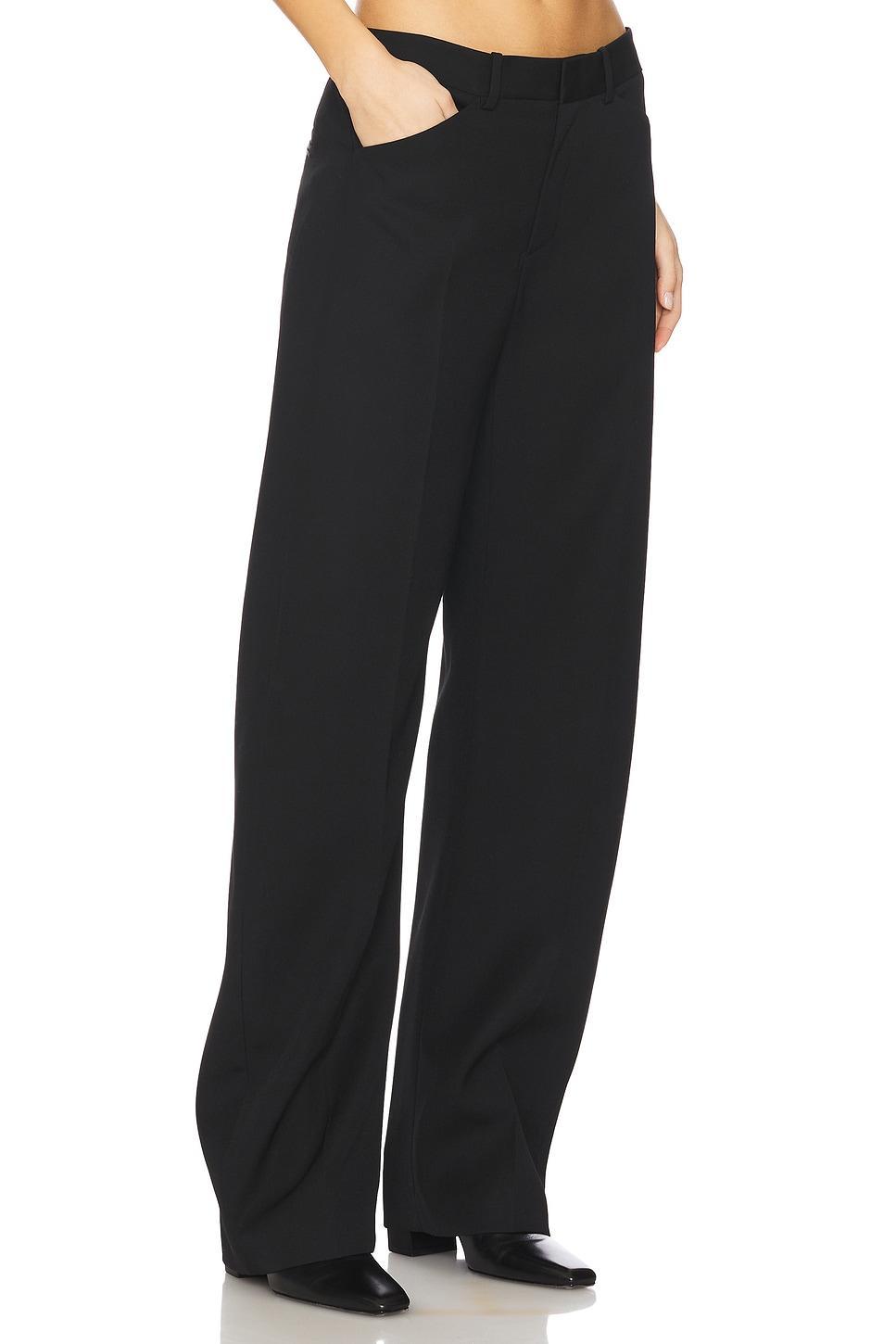 Mid-rise Bowed Leg Pant Alexander Wang Product Image