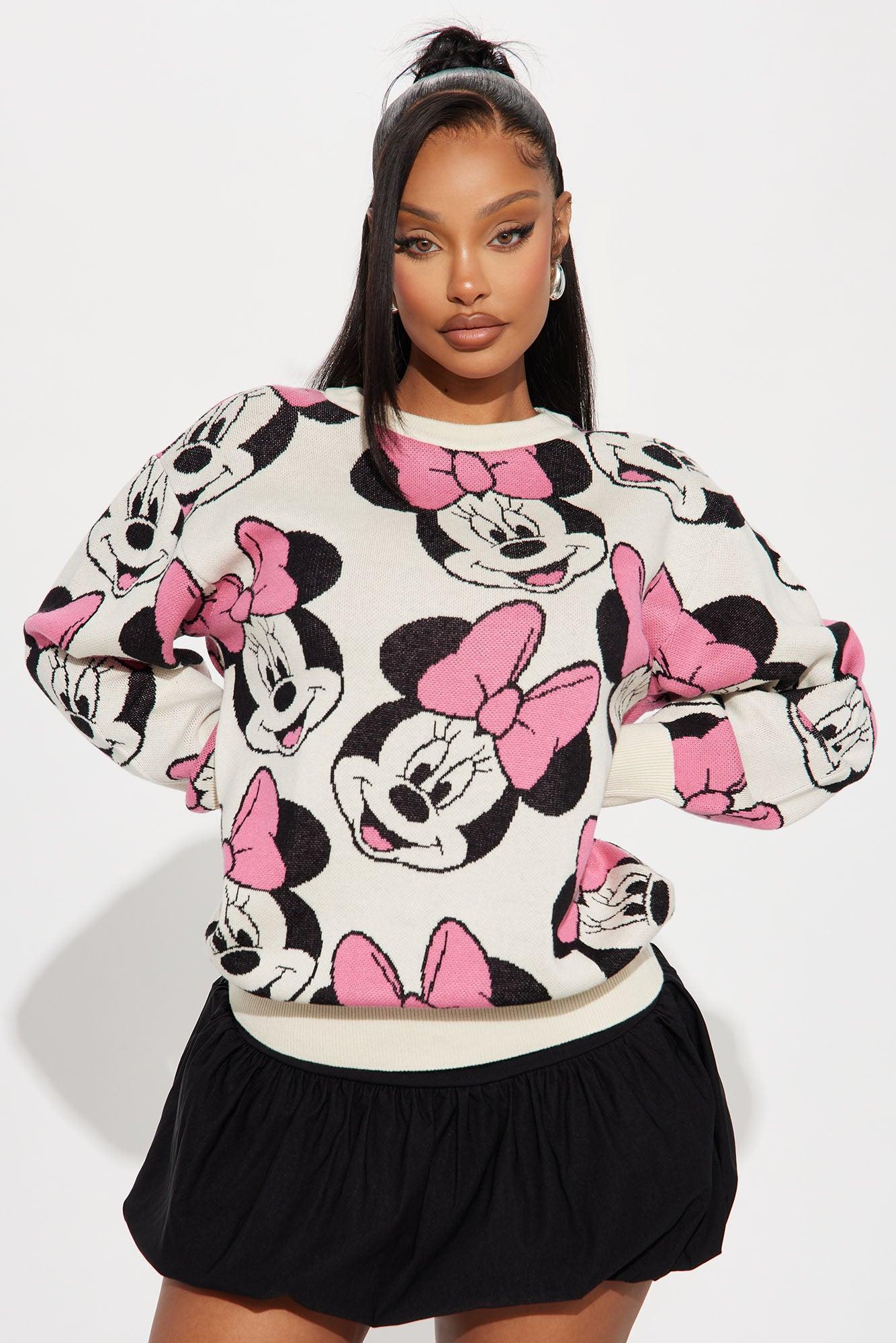 Minnie Mouse Sweater - Cream/combo Product Image