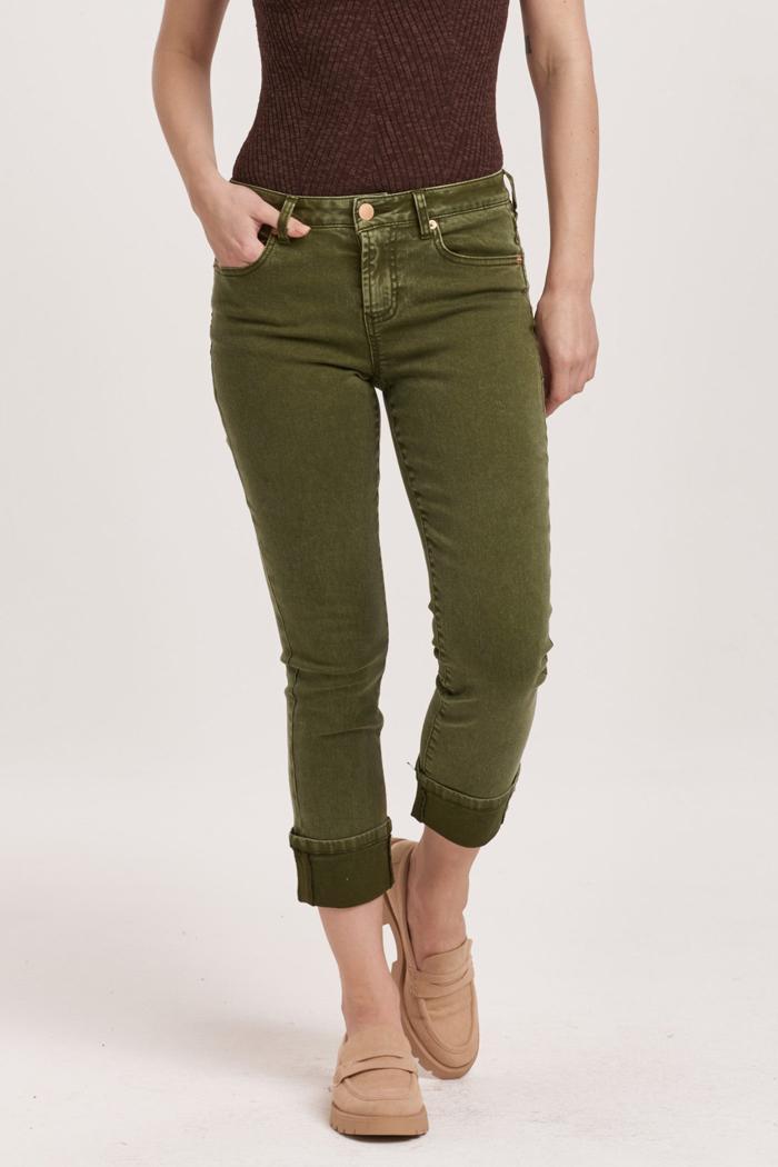 Blaire High Rise Cuffed Jeans Product Image