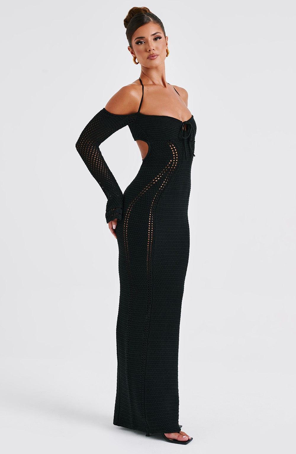 Samariah Maxi Dress - Black Product Image