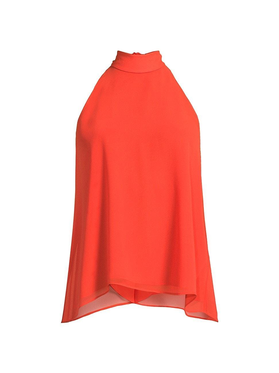 Womens Perry Chiffon Sleeveless Blouse Product Image