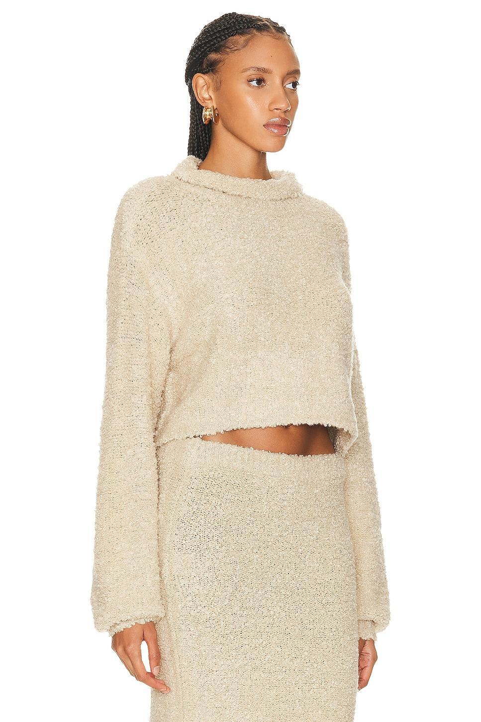 LPA Shai Sweater in Oat - Neutral. Size XS (also in S). Product Image