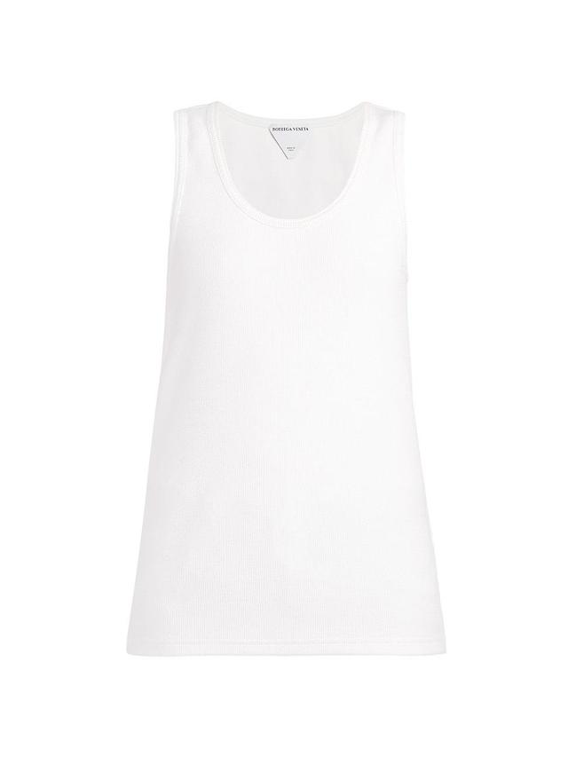 Womens Rib-Knit Oversized Tank Top Product Image