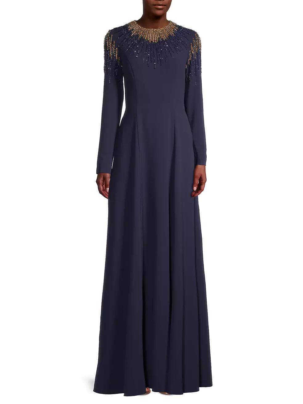 Embellished A-Line Gown Product Image