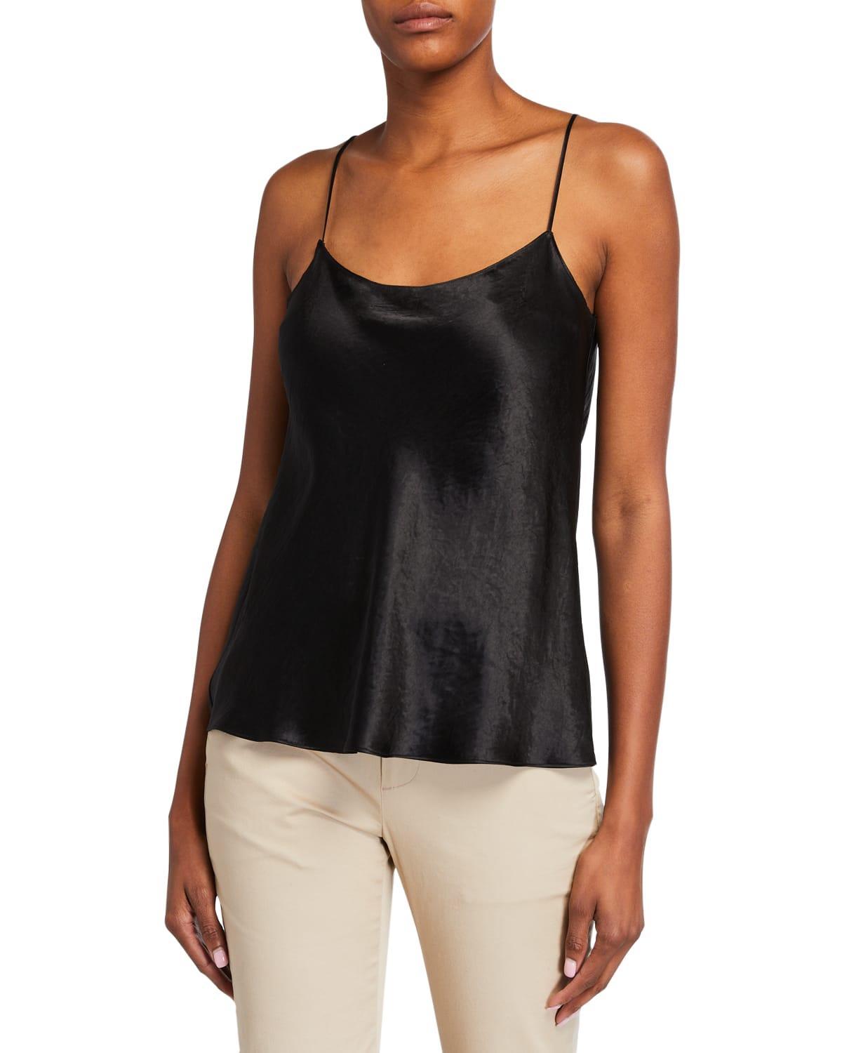 Womens Satin Pullover Tank Product Image