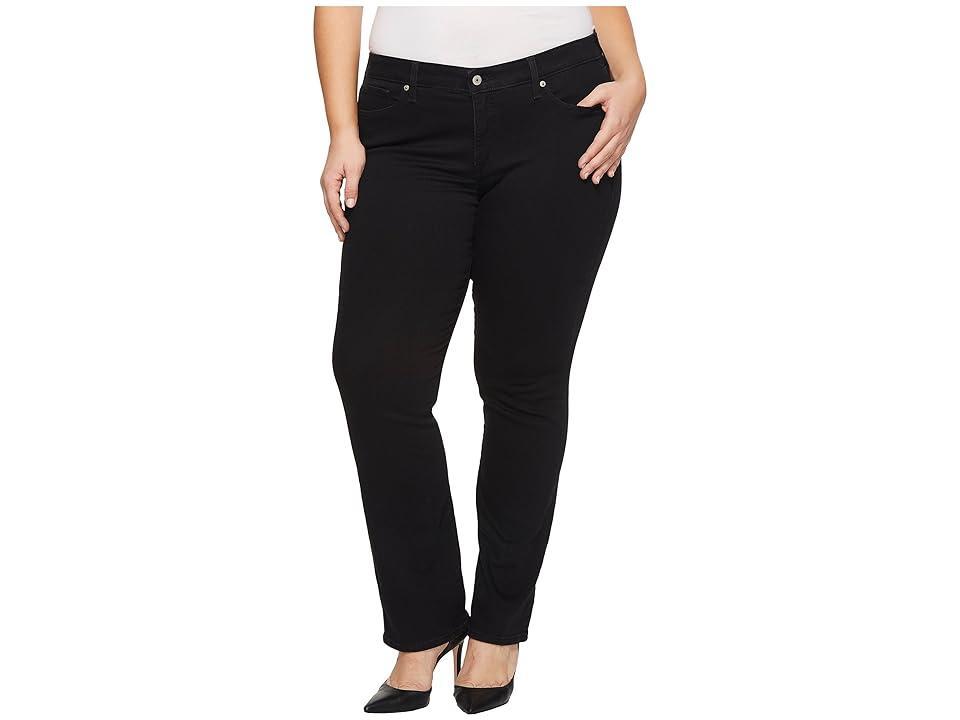 Levis Plus Size Classic Straight Leg Mid Rise Jeans Product Image