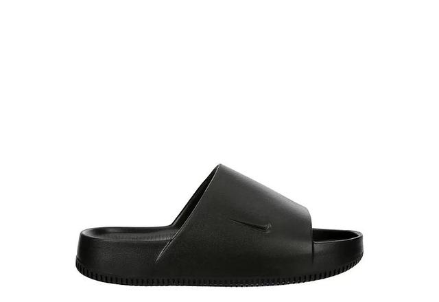 Nike Mens Nike Calm Slides - Mens Shoes Black/Black Product Image