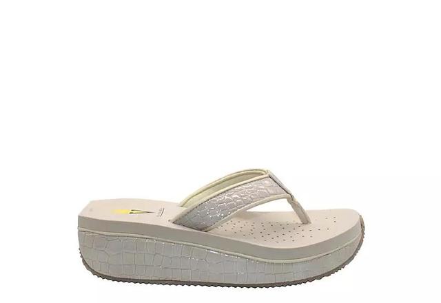 Volatile Mini Croco Wedge Sandal Product Image