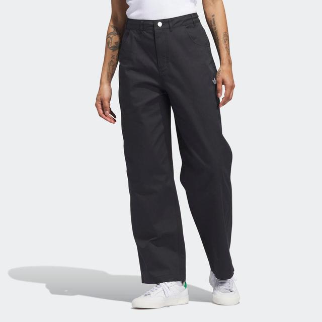 adidas Womens Skate Pants Black 34/32 Womens Product Image