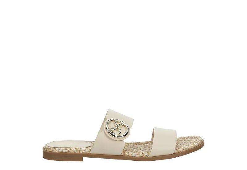 Sam & Libby Womens Tamora Flat Slide Slides Sandals Product Image