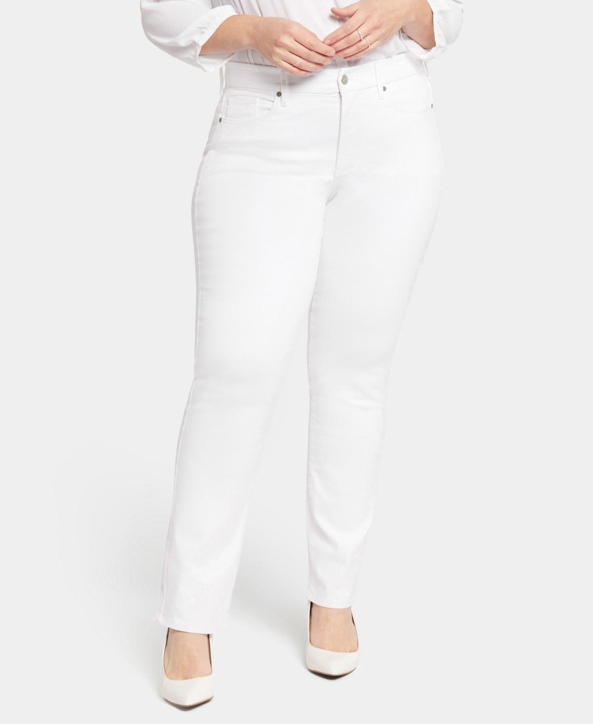 NYDJ Marilyn Waist Match Straight Leg Jeans Product Image