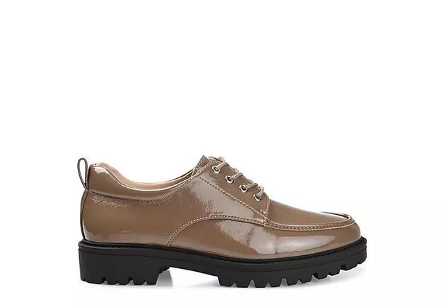 Journee Collection Womens Tru Comfort Foam Zina Oxford Shoes Brown Product Image