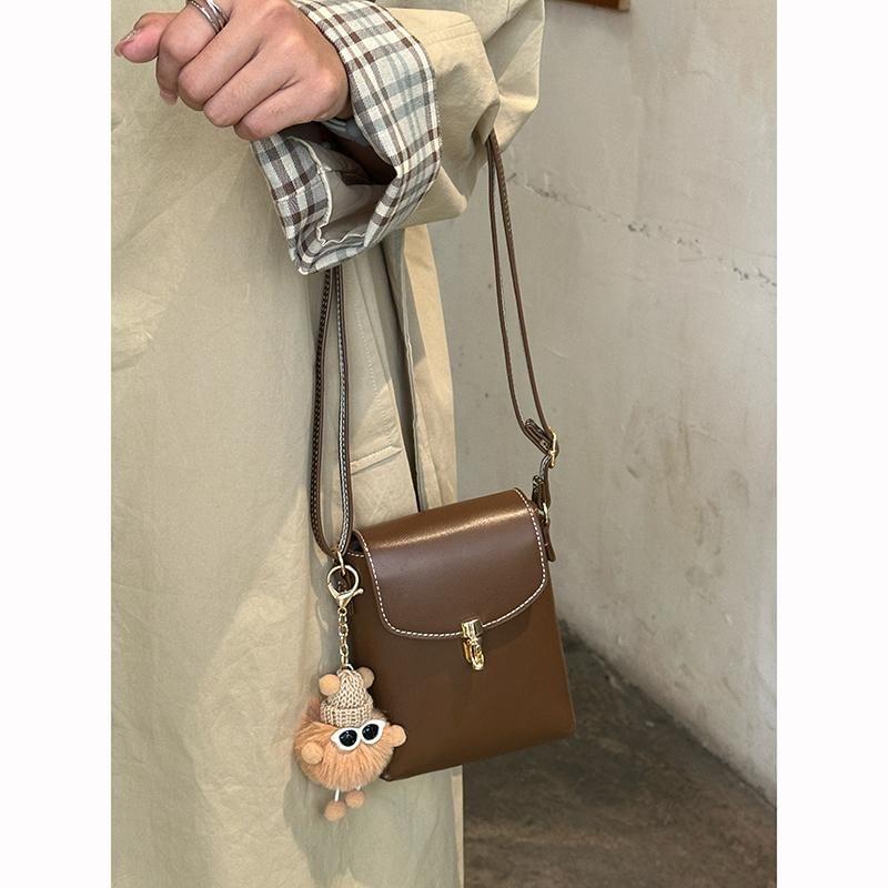 Faux Leather Crossbody Bag Product Image