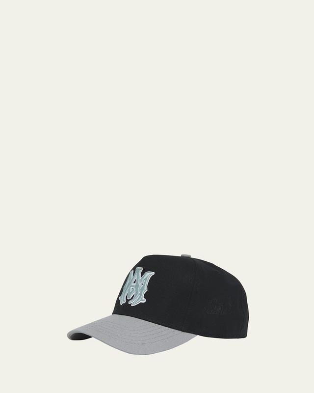 Mens MA Logo Cotton Baseball Cap Product Image