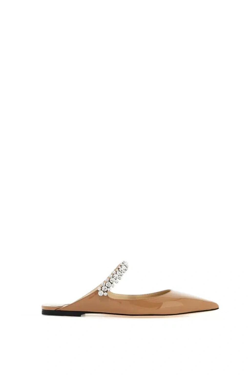 JIMMY CHOO Low Shoes In Tan Product Image