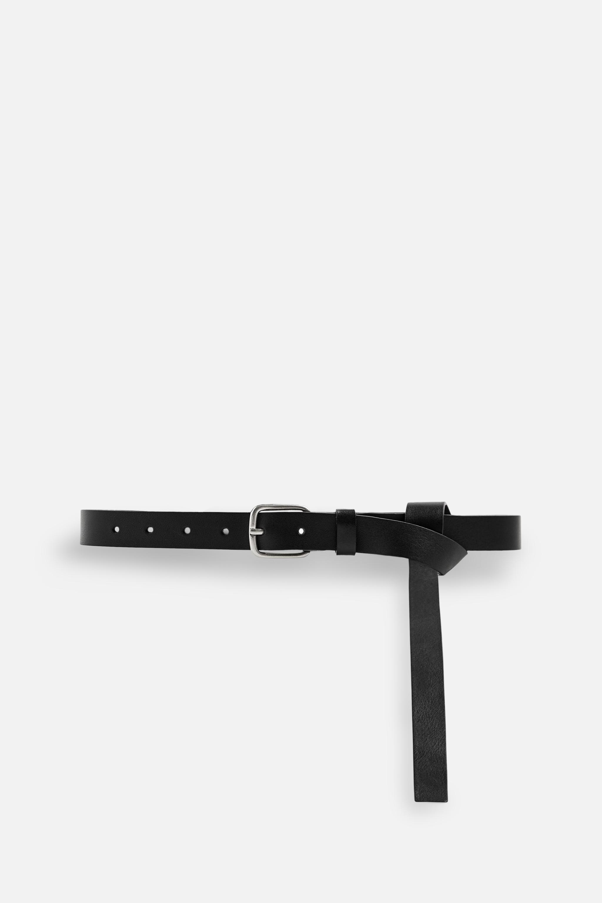 LONG LEATHER BELT Product Image