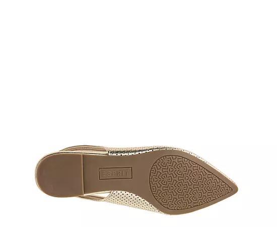 Esprit Womens Petria Flat Casual Slingback Pointed Product Image