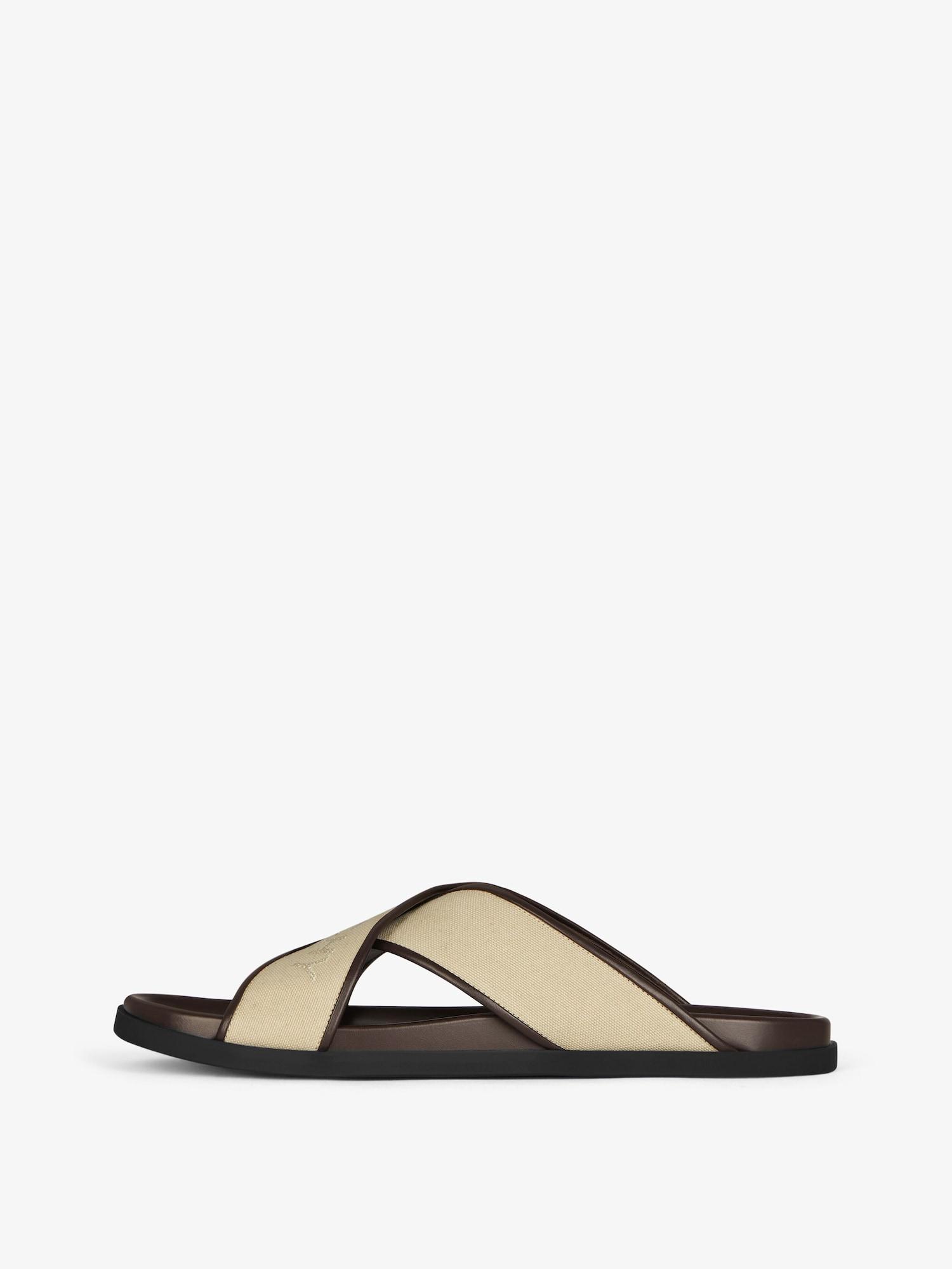 G Plage flat sandals in canvas Product Image