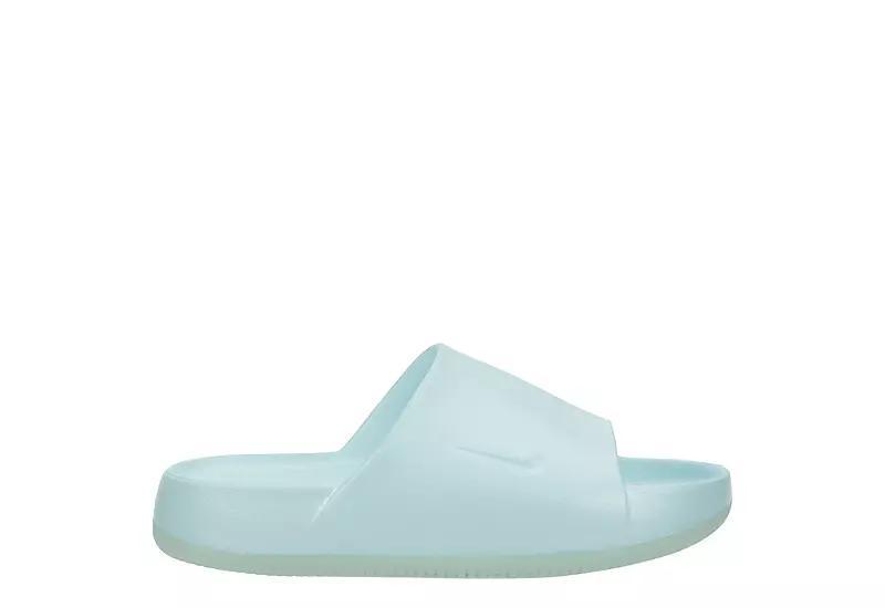 Nike Womens Nike Calm Slide SE - Womens Shoes Glacier Blue/Glacier Blue product image