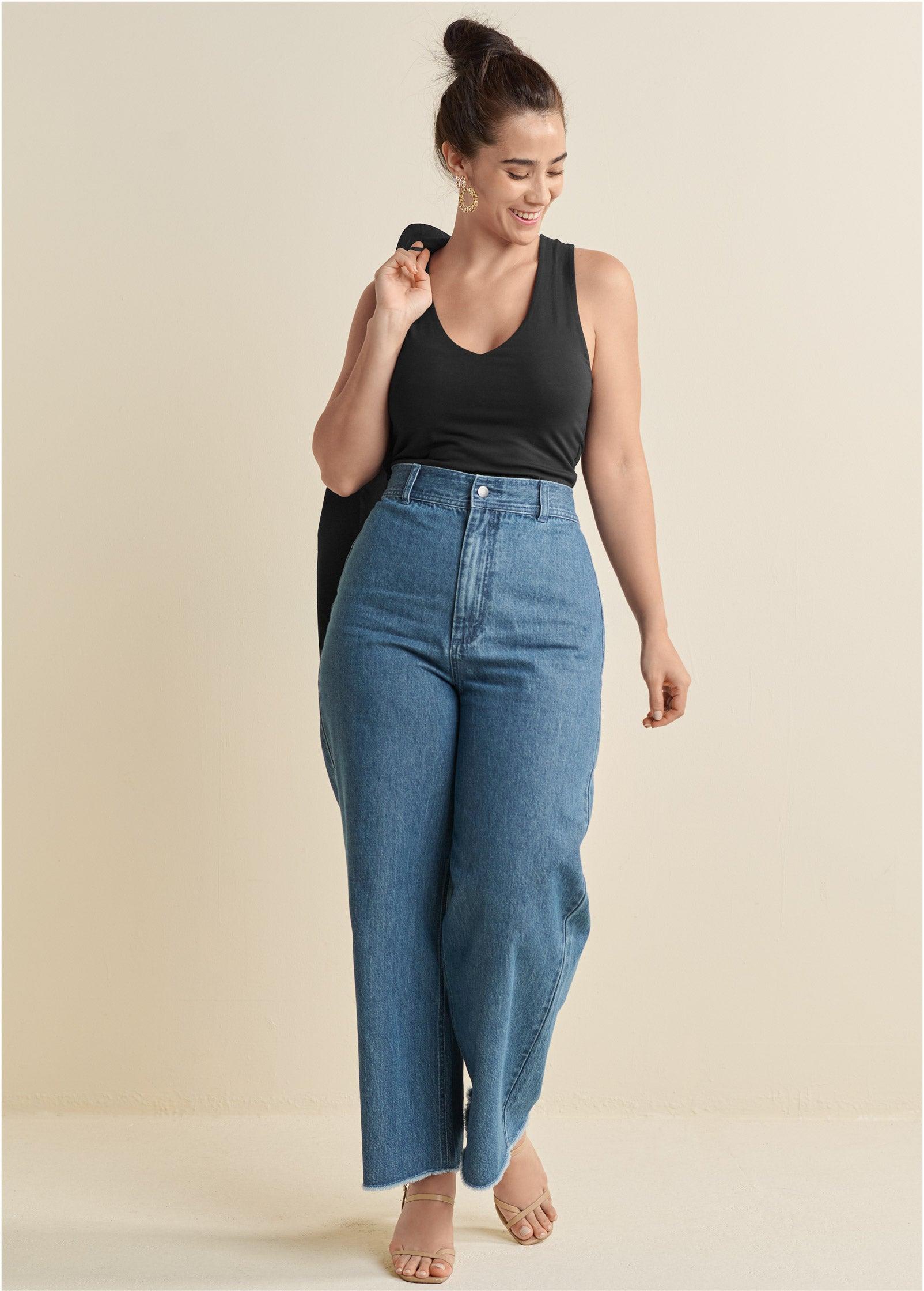 New Vintage High Rise Jeans - Medium Wash Product Image