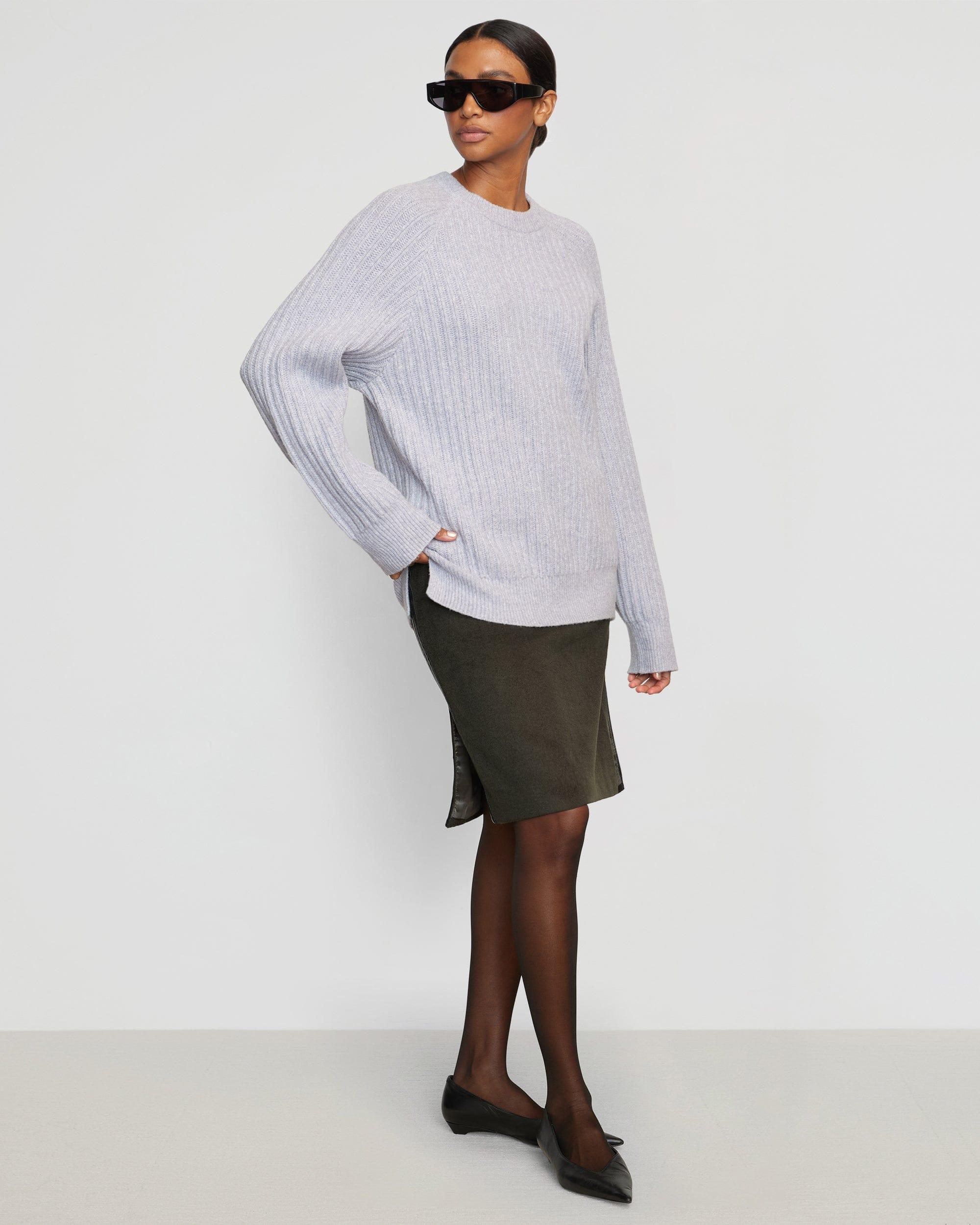 Roylene Ribbed Boyfriend Sweater Product Image