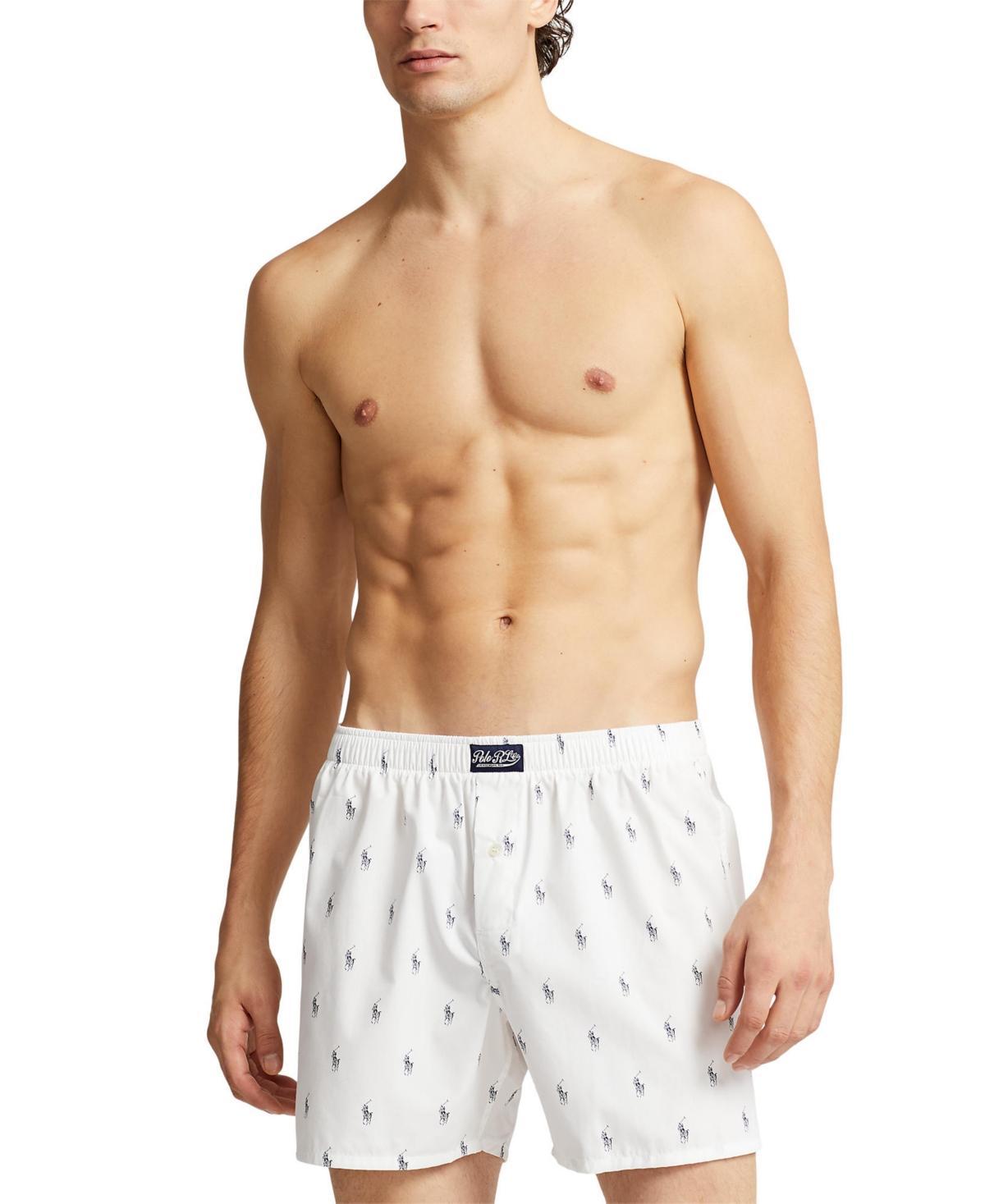 Polo Ralph Lauren Mens Printed Woven Boxer Shorts Product Image