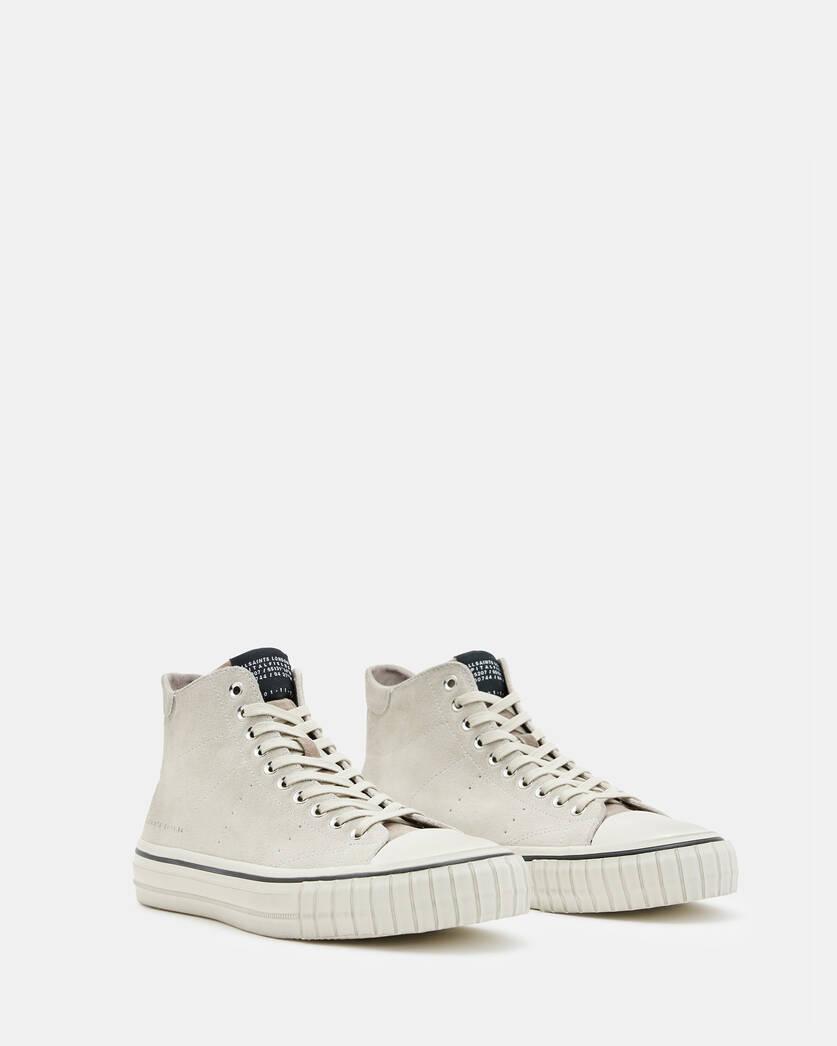 Lewis Lace Up Leather High Top Sneakers Product Image