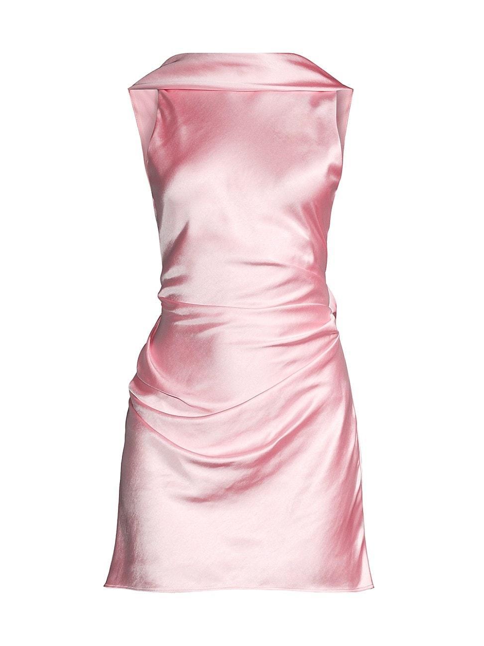 Womens Analia Satin Minidress Product Image