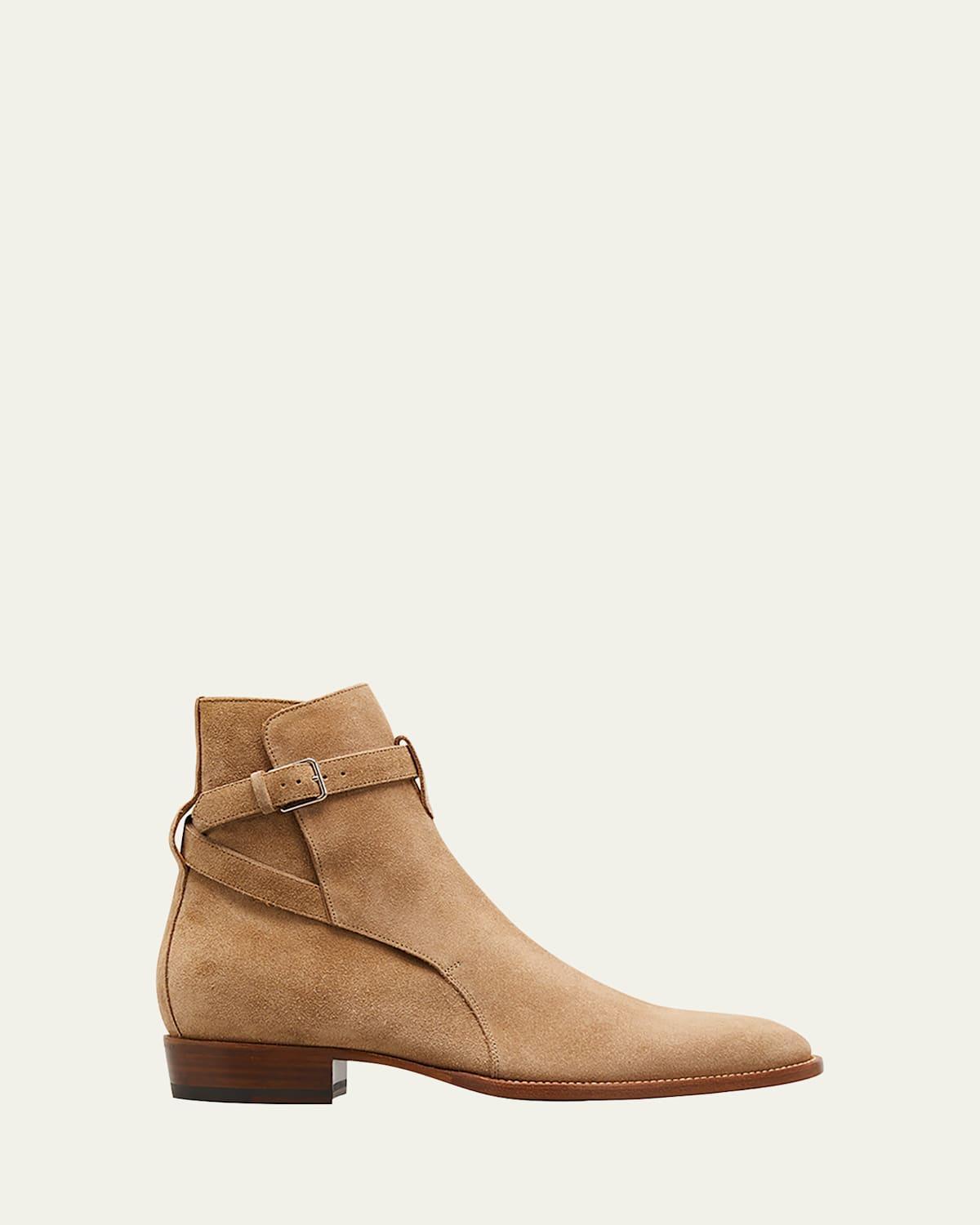 Saint Laurent Wyatt 30 Boot in Black Product Image