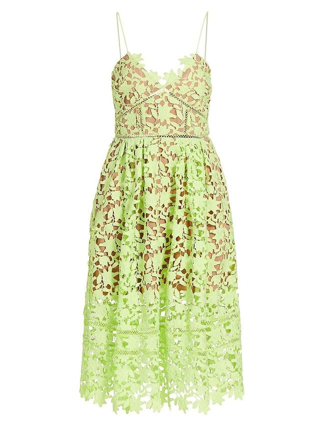 Womens Azaelea Guipure Lace Midi-Dress Product Image