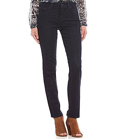 Nydj Sheri Slim Jeans in Black Product Image