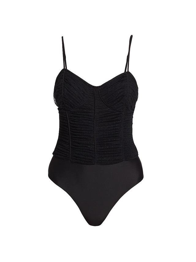 Womens Nicole Ruched Bodysuit Product Image