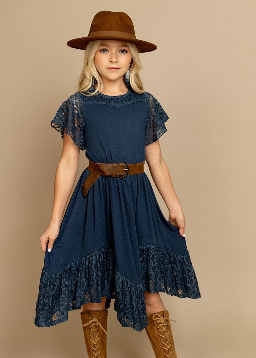 Nemia Dress in Navy Product Image