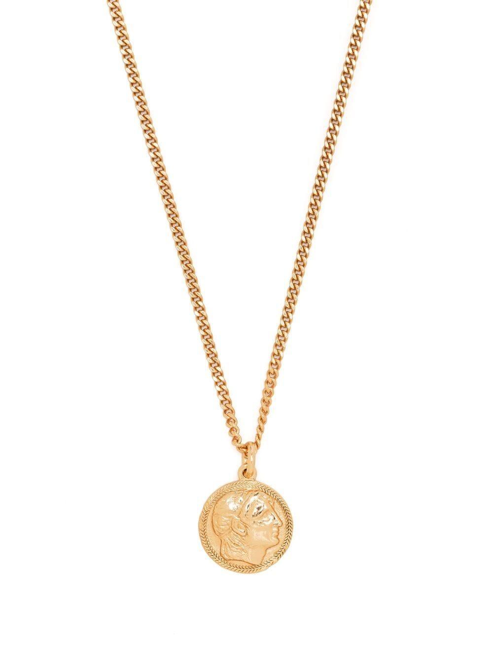 Coin-pendant Necklace In Gold Product Image