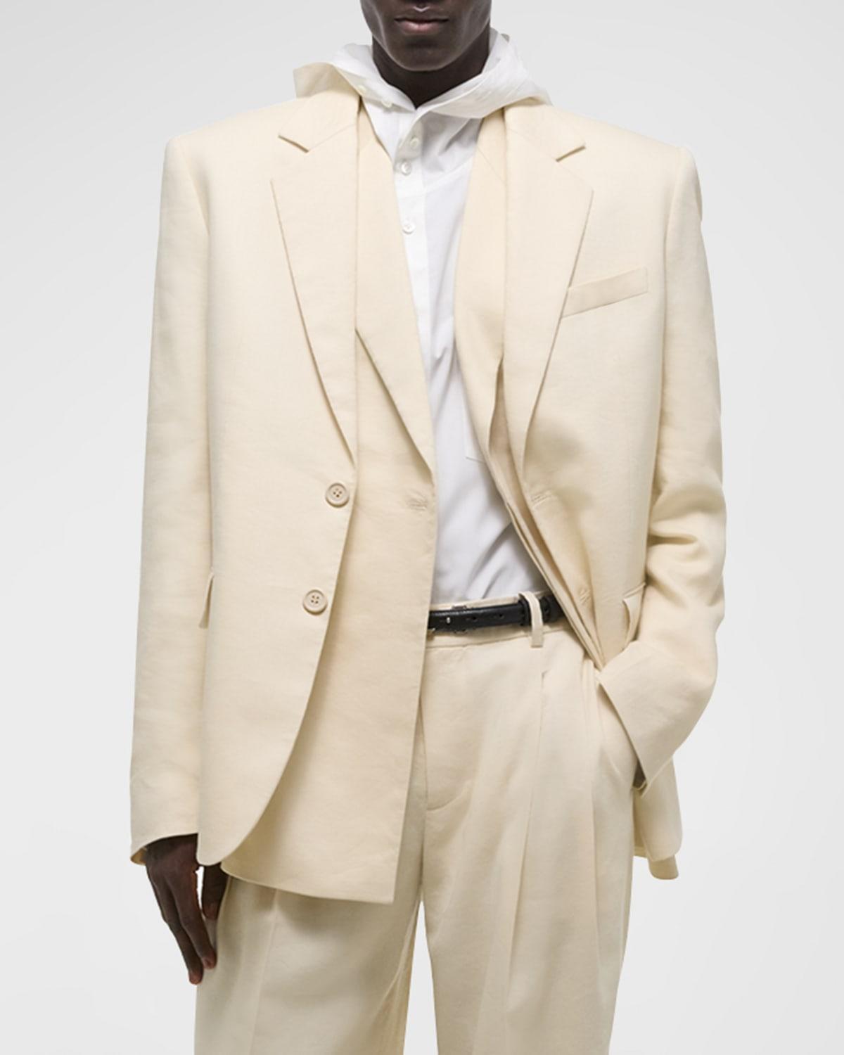 Men's Classic Linen-Blend Blazer Product Image