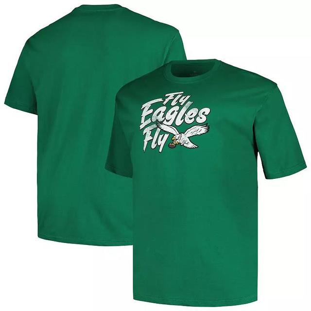 Mens Fanatics Branded Kelly Philadelphia Eagles Big & Tall Gridiron Classics Local T-Shirt Product Image