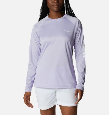 Columbia Women's PFG Tidal Tee Heather Long Sleeve Shirt- Product Image